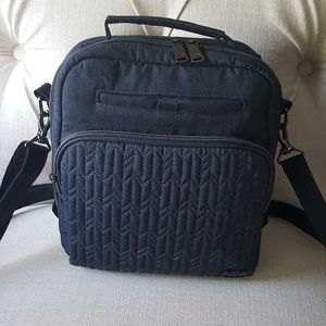 Lug Ranger heathered indigo crossbody handbag